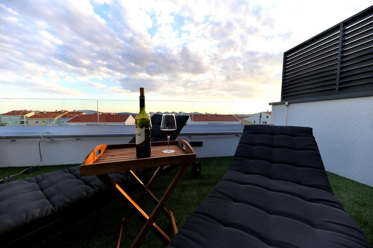 Esso Roof Terrace Apartment Zadar Eksteriør billede