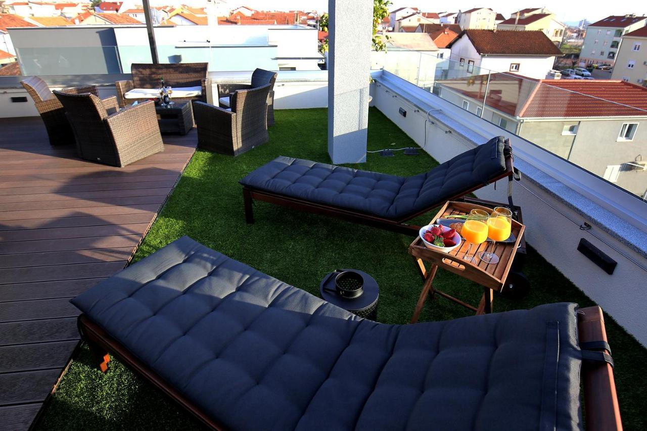 Esso Roof Terrace Apartment Zadar Eksteriør billede