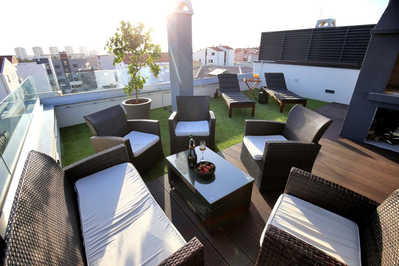 Esso Roof Terrace Apartment Zadar Eksteriør billede