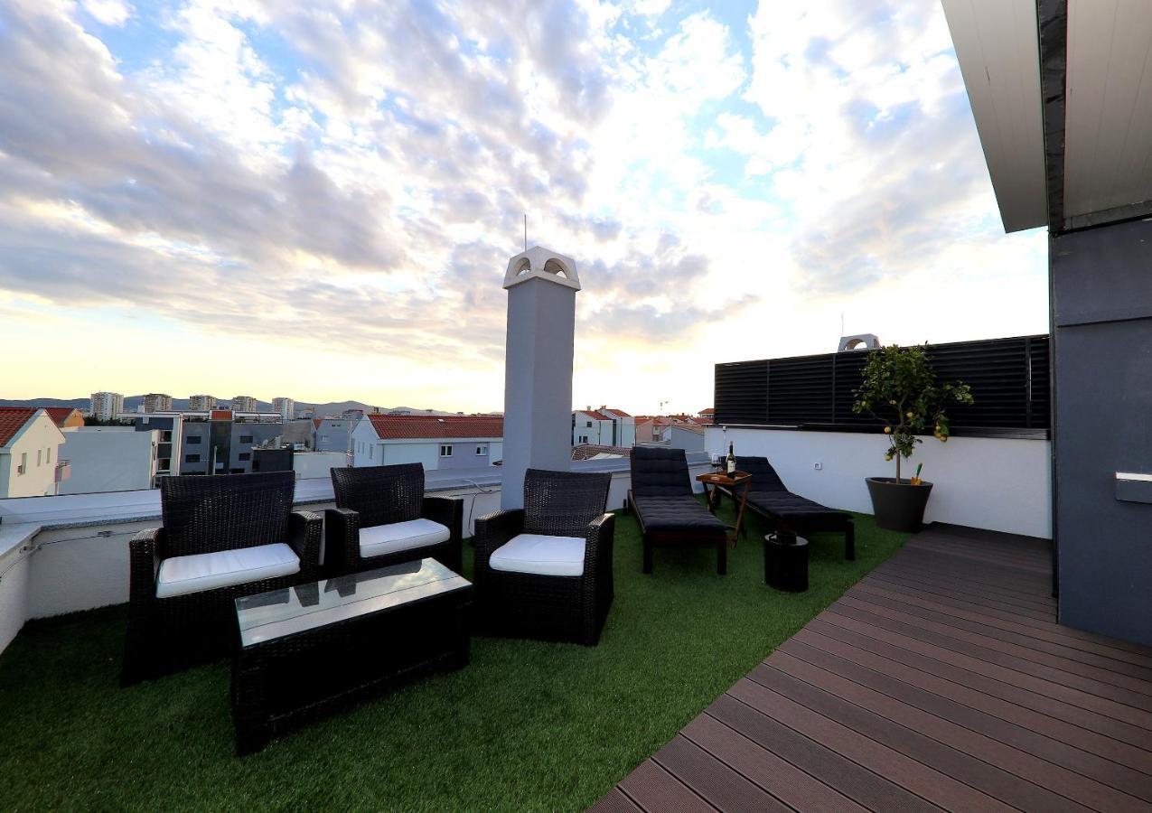 Esso Roof Terrace Apartment Zadar Eksteriør billede