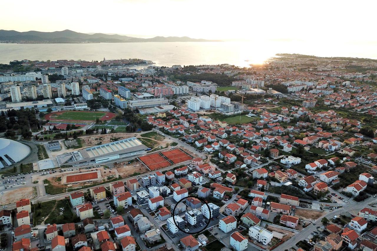 Esso Roof Terrace Apartment Zadar Eksteriør billede