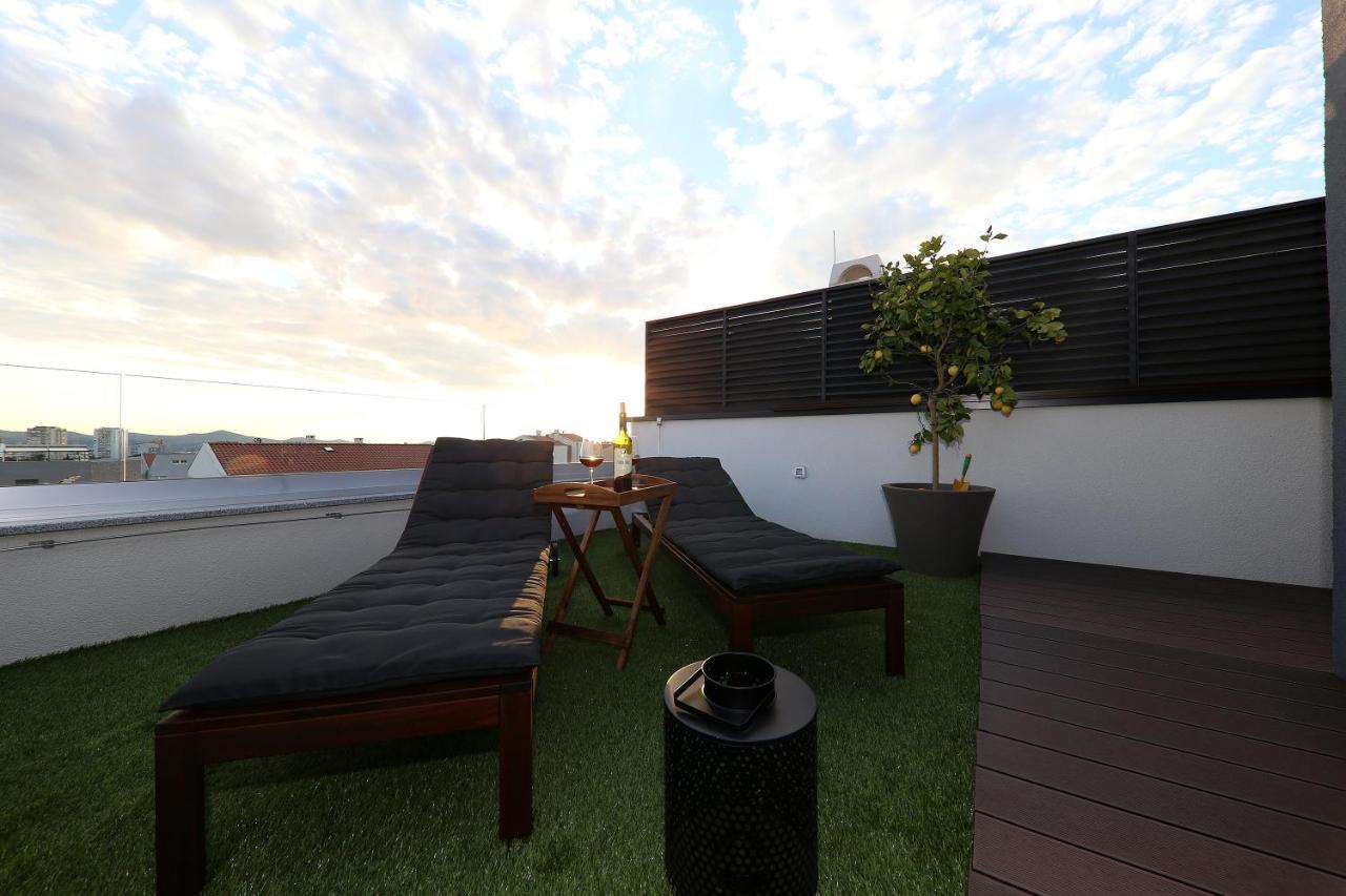 Esso Roof Terrace Apartment Zadar Eksteriør billede